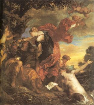 Anthony Van Dyck : Rinaldo and Armida